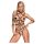 Bad Kitty - crni tijelo pojas - L