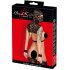 Bad Kitty - čipkasti BDSM set (crni) - M