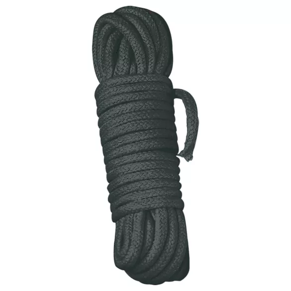 Shibari - bondage uže - 10 m - crna