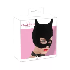 Bad Kitty - maska za lice mačke - crna