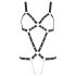 Bad Kitty - crni body sa zakovicama (S-L)