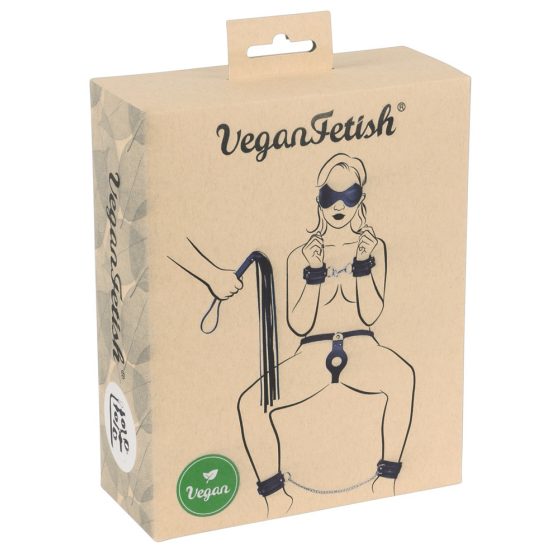 Vegan Fetish - set zavoja (7 komada) - crni