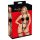 Bad Kitty - otvoreni body pojas (crni)