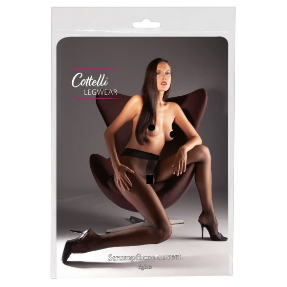 Cottelli - Satenske seks čarape - L