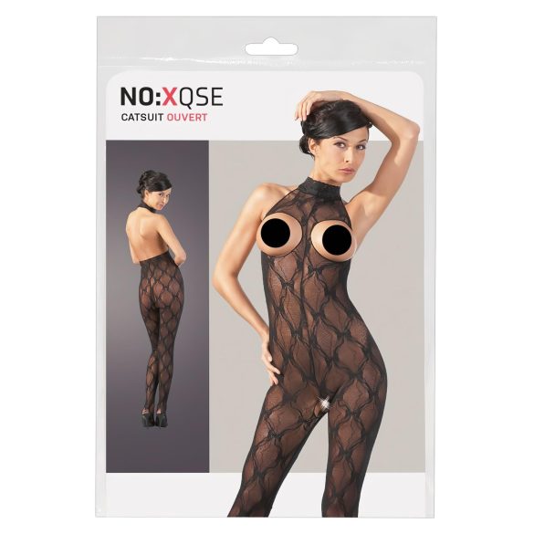 NO:XQSE - Čipkasti kombinezon otvoren sprijeda - XL/XXL
