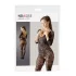 NO:XQSE - Bodystocking s cvjetnim uzorkom - crna - S-L