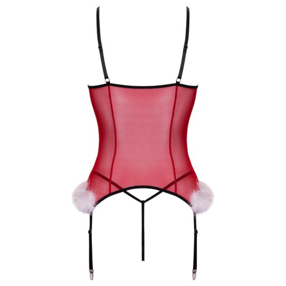 Cottelli - božićni sexy donje rublje set - crveno