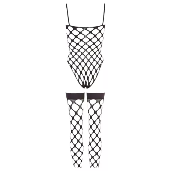 NO:XQSE - mrežasti seksi set - crna (S-L)