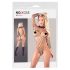 NO:XQSE - dugih rukava mrežasti body - crna (S-L)