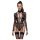 Cottelli - prozirni, remeni body (crni) - L