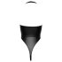 Cottelli Party - sjajni, halter body (crni)