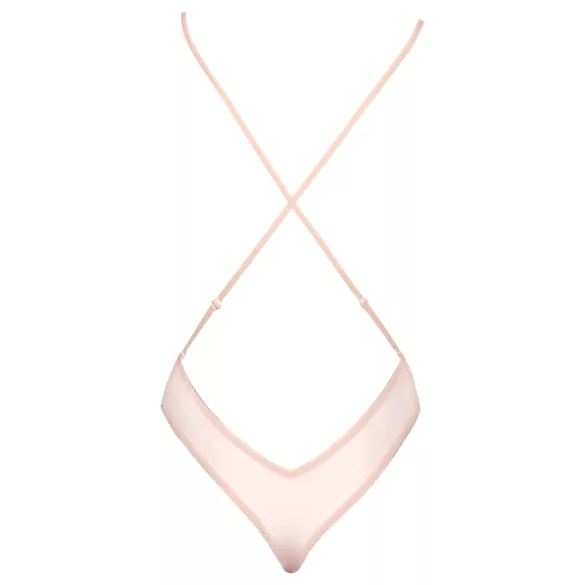 Kissable - čipkasti bodi - roza - L/XL