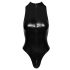 Noir - body s uzorkom zmijske kože (crna) - XL