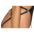 Cottelli Party - crni body s ovratnikom - M/L