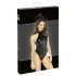 Noir - sjajni body s halter naramenicama (crni)