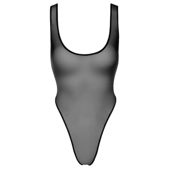 Noir - prozirni body (crni) - L