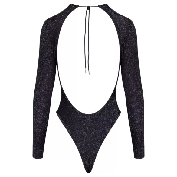 Cottelli - sjajni body otvorenih leđa (crni)