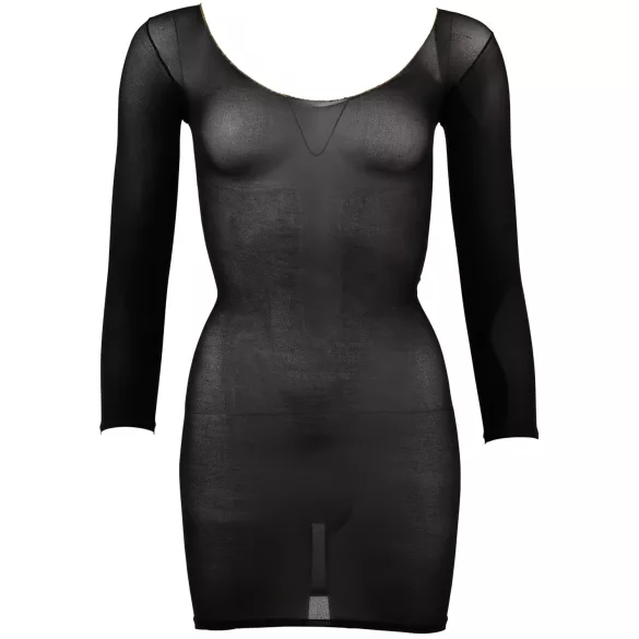 NO:XQSE - Bodystocking s dugim rukavima - prozirna crna (S-L)