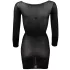 NO:XQSE - Bodystocking s dugim rukavima - prozirna crna (S-L)