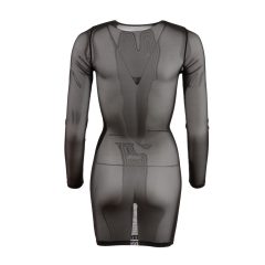 Cottelli - Prozirna haljina dugih rukava (crna)