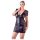 Cottelli Plus Size - haljina s mašnom i čipkom (crna) - 2XL