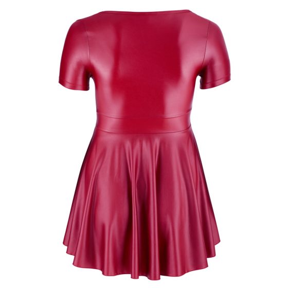 Cottelli velika veličina - Mini haljina A-kroja (bordo) - XL