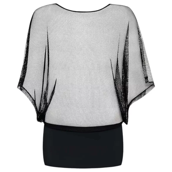 Obsessive - prozirna minihaljina i tanga - crna