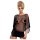Obsessive Punker - prozirna mini haljina i tanga (crna) - L/XL