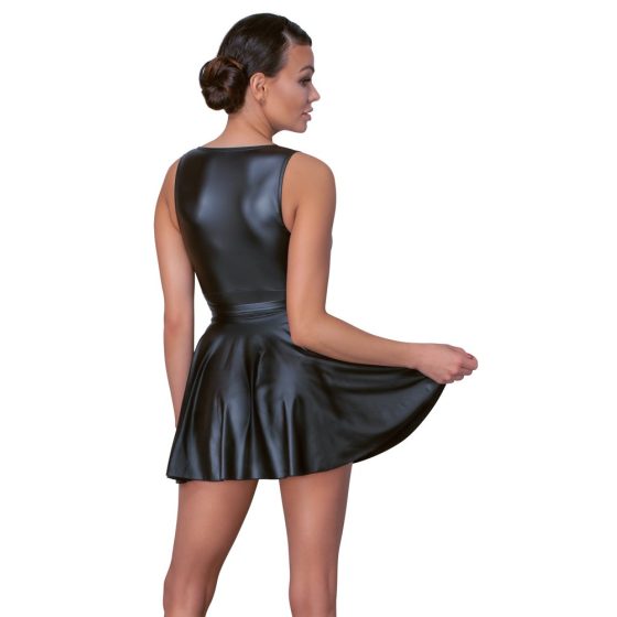 Cottelli - plisirana haljina s remenom (crna) - M