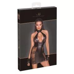 Noir - čipkasta minihaljina (crna)