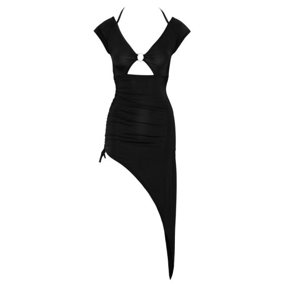 Cottelli Party - haljina s asimetričnim prstenom (crna) - M