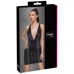 Cottelli Party - haljina zmijske kože (crna)