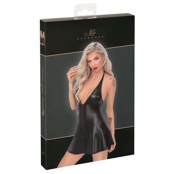 Noir - mini haljina gmaz uzorka (crna) - M
