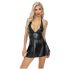 Noir - mini haljina gmaz uzorka (crna) - XL