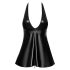 Noir - mini haljina gmaz uzorka (crna) - XL