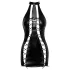 Noir - posebna mini haljina s vezicama (crna) - M