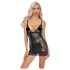 Noir - Mini haljina s prozirnim stranama (crna) - M