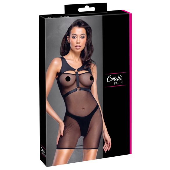 Cottelli - prozirni party set (crni)