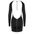 Cottelli - mini haljina s otvorenim leđima - crna
