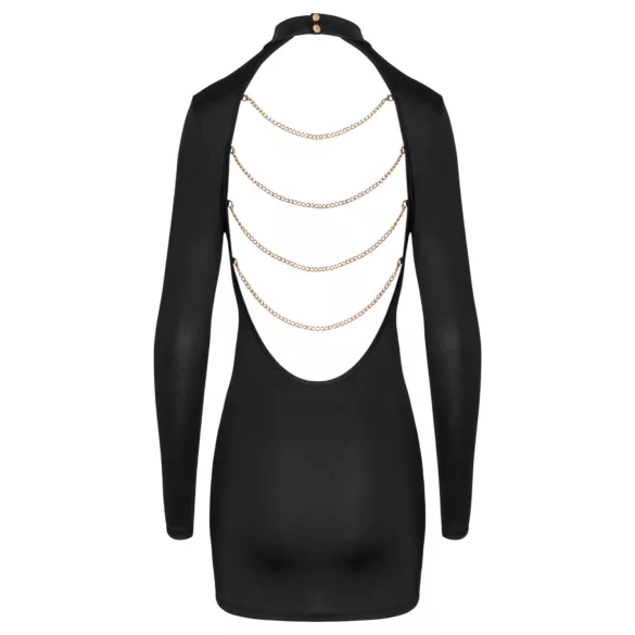 Cottelli - minihaljina s otvorenim leđima i lancem - crna - L