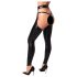 Noir - sjajne tajice - chaps (crne) - M