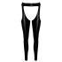 Noir - sjajne tajice - chaps (crne) - M