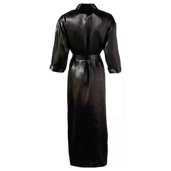 Cottelli - satenski ogrtač - crna - L/XL