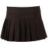 Cottelli - Nabrana mini suknja (crna) - XL