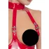 Black Level - otvoreni body s ovratnikom - crveni