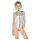 Black Level srebrni body s ovratnikom - M