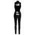 Black Level - sjajni kombinezon s patentom (crni) - M
