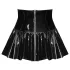 Black Level - suknja od vinila - crna