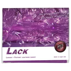 Lak ležajna plahta - 200x220 cm - ljubičasta