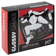   Fetish Glossy Games - bazen za orgije, s lisicama (140x185cm)